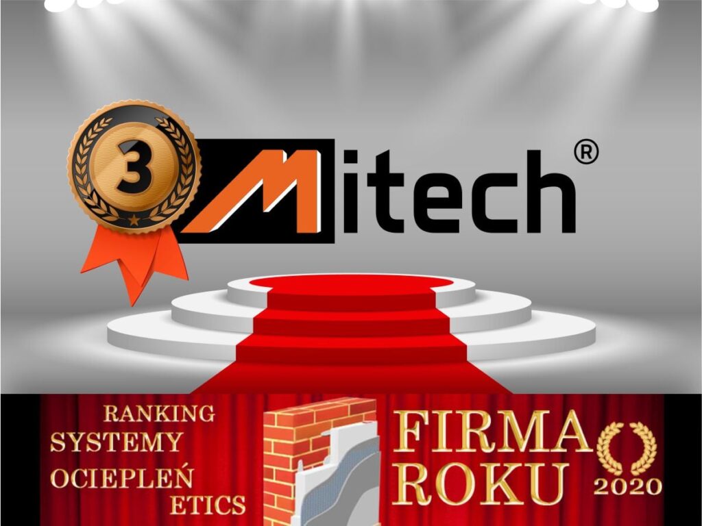 Mitech - Firma Roku 2020 Systemy Ociepleń Budynków ETICS.